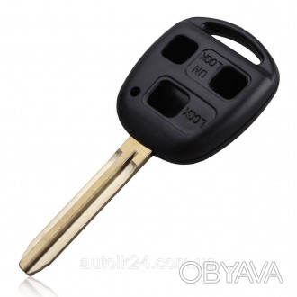 Корпус классического авто ключа Toyota лезвие TOY 43, 3 кнопки
Есть 4 вида лезви. . фото 1