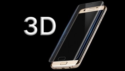  Защитное стекло дисплея 3D Samsung S7 Edge.. . фото 3