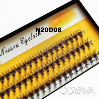 
Безузелковые пучковые ресницы Nesura Premium 20D изгиб D
 
Сегодня наращивание . . фото 1