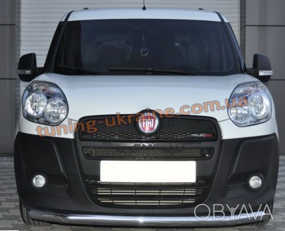  Диаметр трубы D-51-110$ Защита переднего бампера на Fiat Doblo 2010-2014 состои. . фото 1