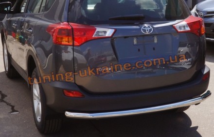 Защита заднего бампера труба прямая D60 на Toyota RAV 4 2013. Харків. фото 1 Защита заднего бампера труба прямая D60 на Toyota RAV 4 2013. Харків. фото 1