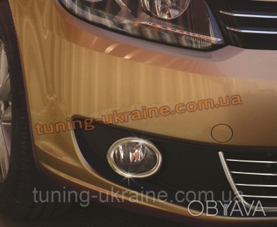  Окантовка на протвотуманные фонари Omsa на Volkswagen Caddy 2010 изготовлены из. . фото 1