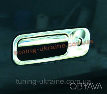  Накладки на ручки двери багажника Omsa на Volkswagen Caddy 2004-2010 изготовлен. . фото 1