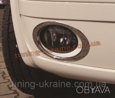  Накладки на противотуманки Omsa на Volkswagen T5 2010 изготовлены из пищевой не. . фото 1