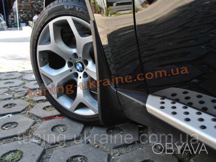 Брызговики Оригинальные на BMW X5 2006-2013, изготовлены из высококачественного . . фото 1