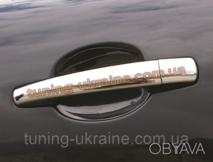  Накладки на дверные ручки Omsa на Citroen Berlingo 2008-2015 изготовлены из пищ. . фото 1