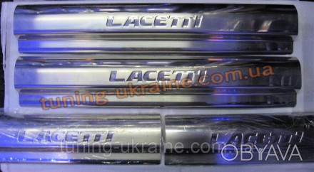 
Хром накладки на пороги с гравировкой для Chevrolet Lacetti 2004-2013
Хром накл. . фото 1