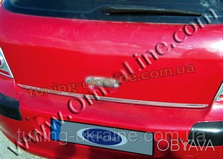  Кромка на багажник Omsa на Peugeot 307 2001-2008 изготовлена из пищевой нержаве. . фото 1