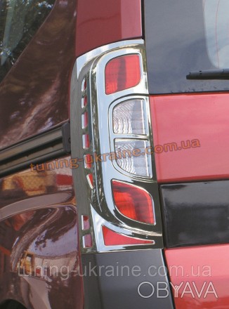  Окантовка на стопы из АБС пластика Omsa на Fiat Fiorino 2008. Металлический бле. . фото 1
