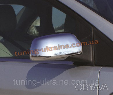 Накладки на зеркала из АБС пластика без повторителей Omsa на Ford C-Max 2003-20. . фото 1