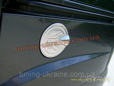  Накладка на люк бензобака Omsa на Fiat Doblo 2000-2010 изготовлены из пищевой н. . фото 1