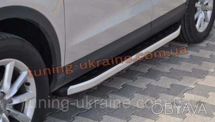  Пороги алюминиевые Alliance для AUDI Q5 2012 изготовлены из специального алюмин. . фото 1