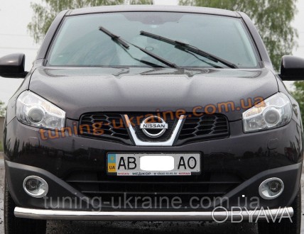  Диаметр трубы D-51-110$ Защита переднего бампера на Nissan Qashqai 2006-2011 со. . фото 1