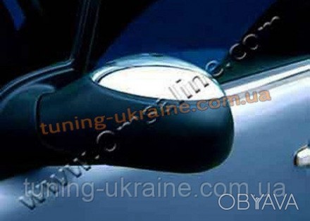  Накладки на зеркала Omsa на Citroen C2 2003-2009 изготовлены из пищевой нержаве. . фото 1