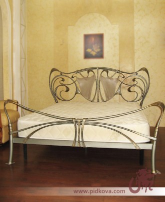 Кованая кровать — очень стильная и практичная мебель с большим сроком эксп. . фото 4