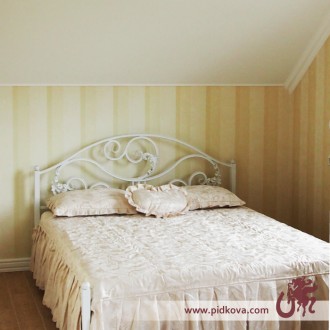 Кованая кровать — очень стильная и практичная мебель с большим сроком эксп. . фото 7