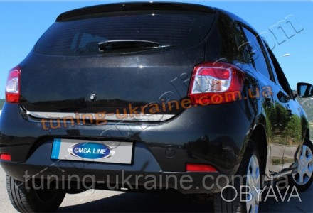  Нижняя кромка крышки багажника Omsa на Dacia Stepway 2013 изготовлена из пищево. . фото 1