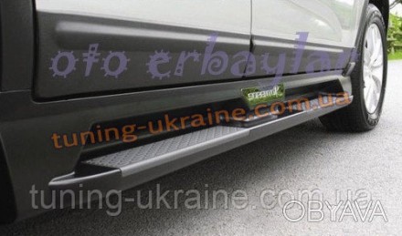  Пороги алюминиевые SO10 для Kia Sorento 2009-2012 изготовлены из специального а. . фото 1