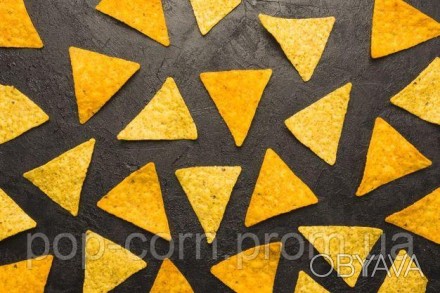 Кукурузные чипсы Nachos со вкусом барбекю треугольной формы.
Производитель Бельг. . фото 1
