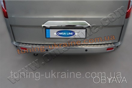  Накладка над номером на крышку багажника Omsa на Ford Tourneo 2013 изготовлена . . фото 1
