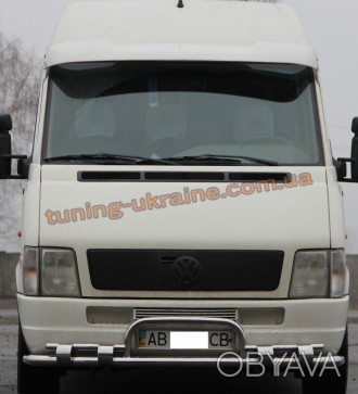  Дуга передняя кенгурятник с клыками на Volkswagen LT35 1996-2006 состоит из тру. . фото 1