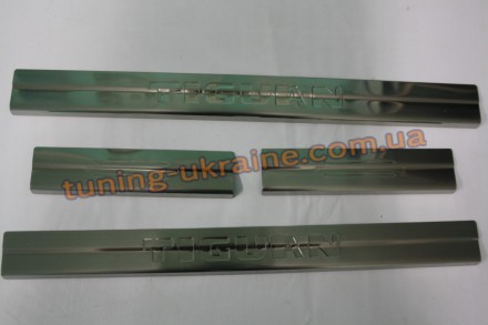 Накладки на пороги Carmos на Volkswagen Tiguan 2008+. Харків. фото 1 Накладки на пороги Carmos на Volkswagen Tiguan 2008+. Харків. фото 1