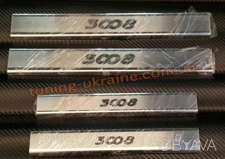 
Хром накладки на пороги надпись штамповка для Peugeot 301 2012+
комплект 4шт.
Х. . фото 1