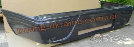 Бампер задний Евронова на ВАЗ 2107. Производится в Украине. Изготовлен из качест. . фото 1