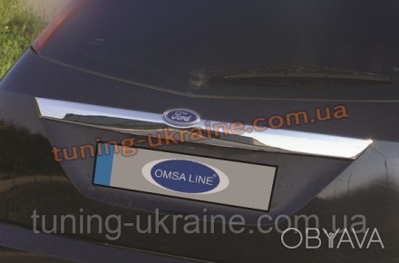  Накладка над номером на крышке багажника Omsa на Ford Focus 2004-2011 wagon изг. . фото 1