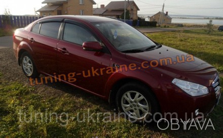 Дефлекторы боковых окон COBRA TUNING на FAW BESTURN B50 2008+ . Ветровики на авт. . фото 1