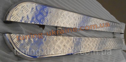  Боковые пороги площадки на Chery Tiggo 05-11 представляют собой лист алюминиевы. . фото 8