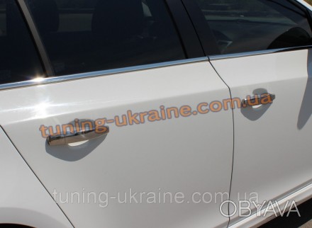  Накладки на дверные ручки Omsa на Chevrolet Cruze 2008-2012 изготовлены из пище. . фото 1