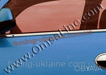  Нижние молдинги стекол Omsa на Opel Meriva A 2002-2010 изготовлены из пищевой н. . фото 1