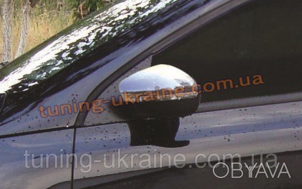  Накладки на зеркала Omsa на Volkswagen Scirocco 2008 изготовлены из пищевой нер. . фото 1