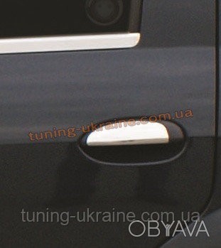  Накладки на дверные ручки Omsa на Dacia Logan MCW 2004 изготовлены из пищевой н. . фото 1