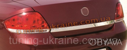  Накладка над номером на крышку багажника Omsa на Fiat Linea 2007 изготовлена из. . фото 1