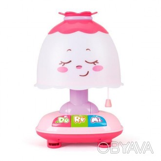 Детский музыкальный ночник Hola Toys, розовый
Ночник с музыкой устанавливается в. . фото 1