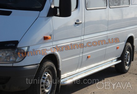  Диаметр трубы D-42-145$, d-51-175$ Боковые пороги площадки на Mercedes Sprinter. . фото 1