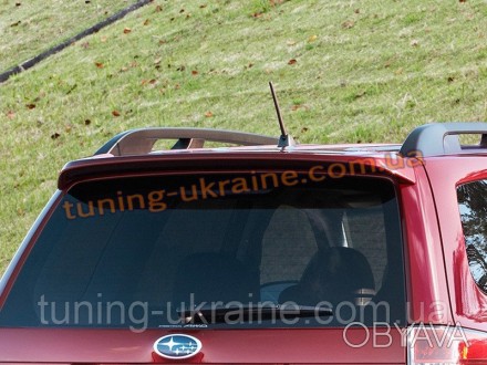  Задний спойлер на Subaru Forester 2010-14. При изготовлении спойлера используют. . фото 1