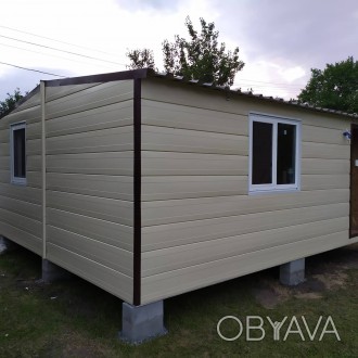 Дачный модульный дом 6*4,8 m