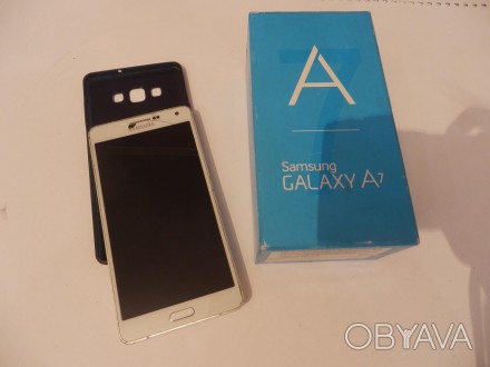 
Смартфон б/у Samsung Galaxy A7 A700H/DS White №7411 на запчасти
- в ремонте не . . фото 1