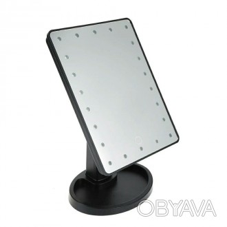 Дзеркало для макіяжу Large LED Mirror з LED-підсвіткою - це відмінний інструмент. . фото 1