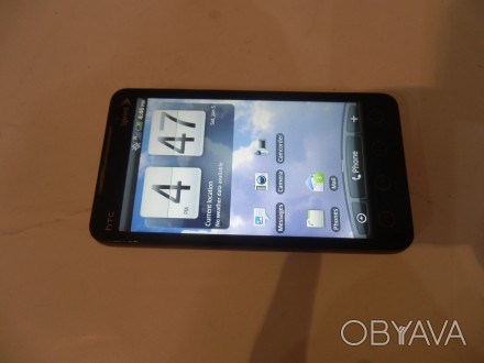 
Мобильный телефон HTC EVO №5905
- в ремонте был 
- экран работает 
- стекло цел. . фото 1