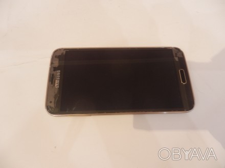 
Смартфон б/у Samsung SM-G900H Galaxy S5 Gold №5718 на запчасти
- в ремонте не б. . фото 1