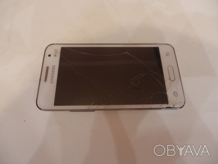 
Смартфон б/у Samsung G355 Galaxy Core 2 White №5421 на запчасти
- в ремонте вро. . фото 1
