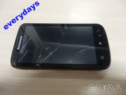 
Смартфон б/у Lenovo IdeaPhone A800 Black #718 на запчасти
ДИСПЛЕЙ ЦЕЛЫЙ. СЕНСОР. . фото 1