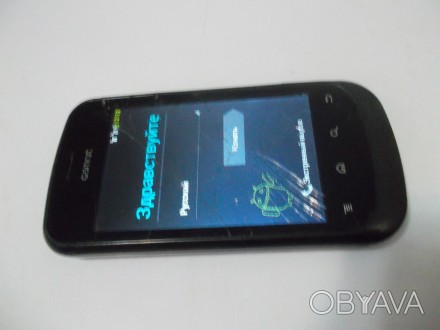 
Мобильный телефон GSmart 1342 №2655
- в ремонте был
- экран рабочий 
- стекло т. . фото 1