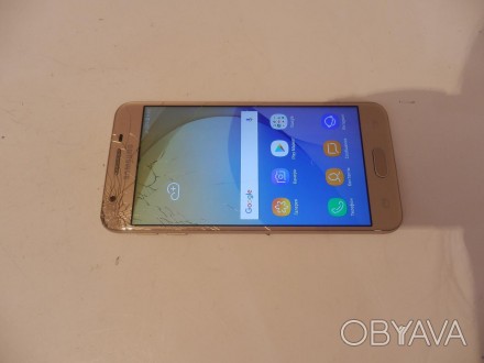 
Смартфон б/у Samsung Galaxy J5 Prime G570F/DS Gold №6969 на запчасти
- в ремонт. . фото 1