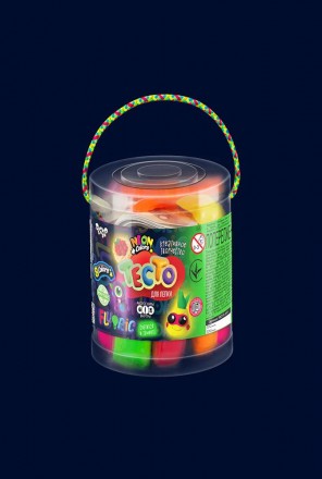 Креативное творчество "Тесто для лепки "FLUORIC" туба 8 цветов рус.. Харків. фото 1