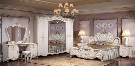 Предлагаем спальный гарнитур Элиза в классическом стиле от фабрики Слониммебель . . фото 2